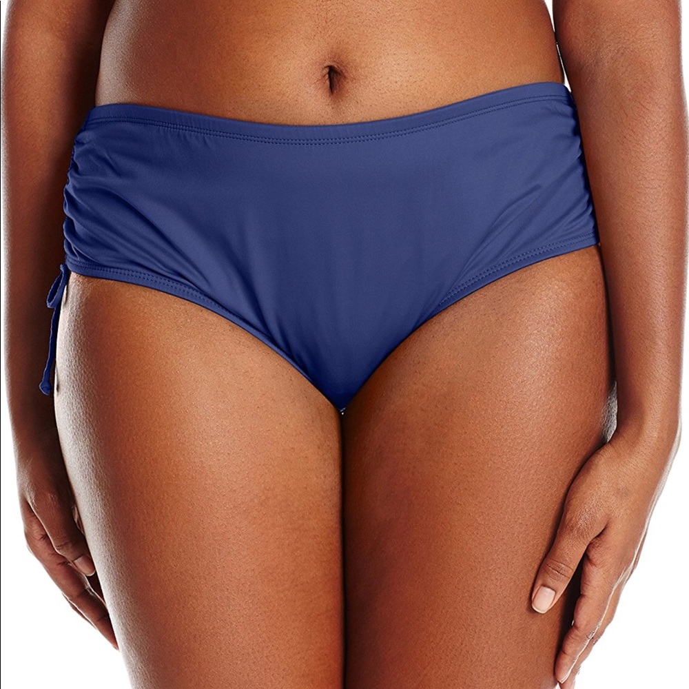 Ocean Tummy-Control Side-Tie Bikini Bottom